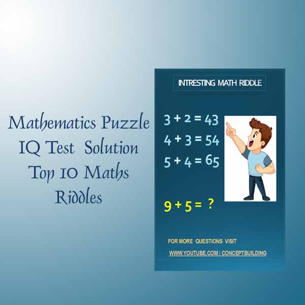 logic maths puzzles with answers