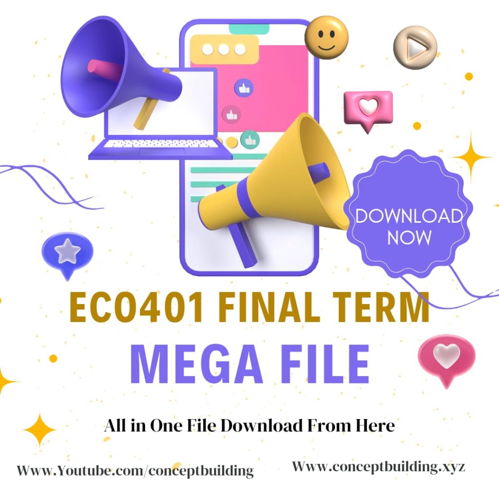 eco401 final term past papers 